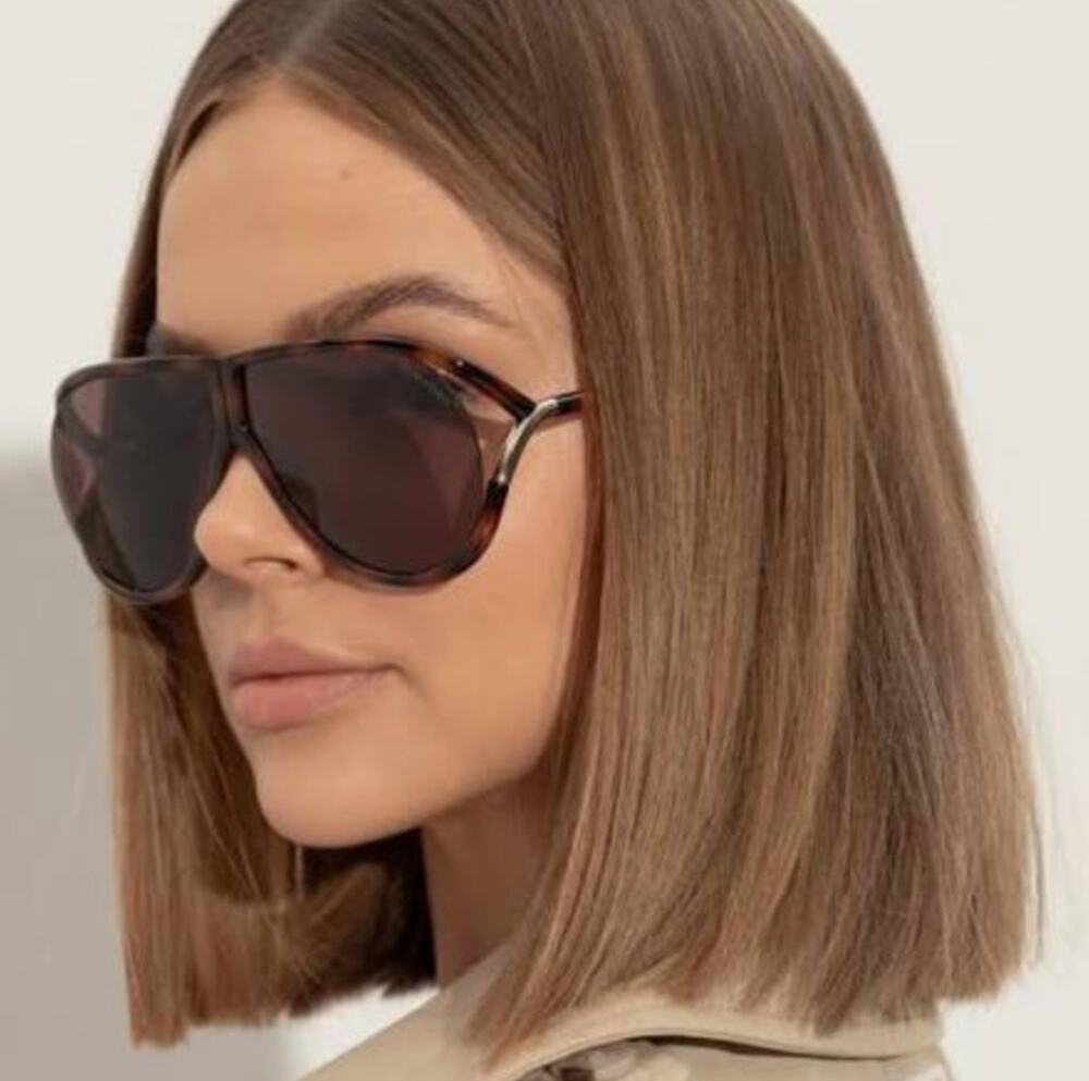 NEW Tom Ford Axel FT1197 Aviator Sunglasses Brown $620